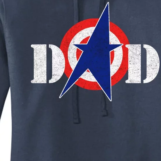 Captain Dad Women's Pullover Hoodie