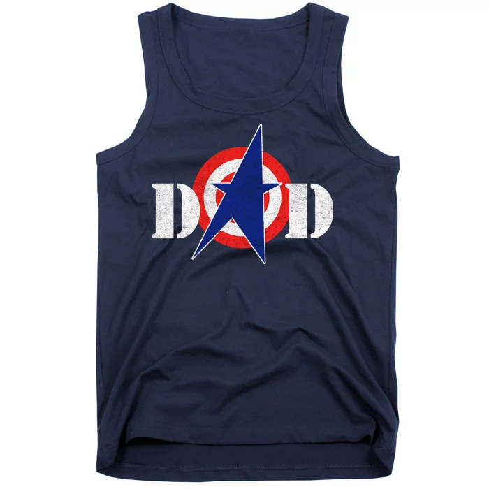 Captain Dad Tank Top