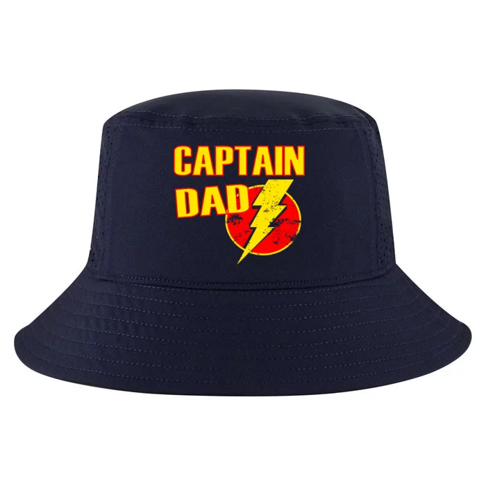 Captain Dad: Superhero Cool Comfort Performance Bucket Hat