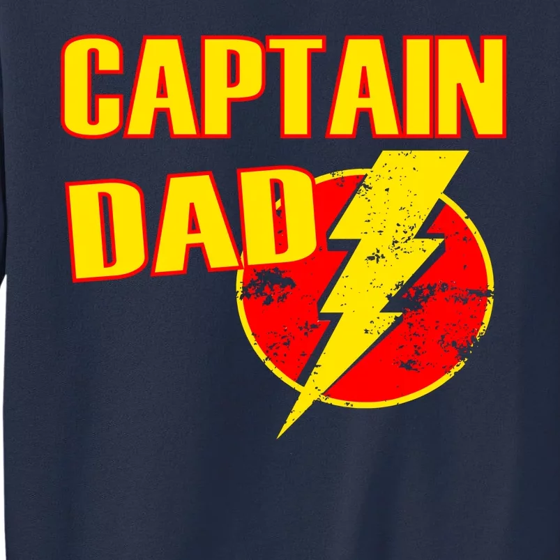 Captain Dad: Superhero Sweatshirt