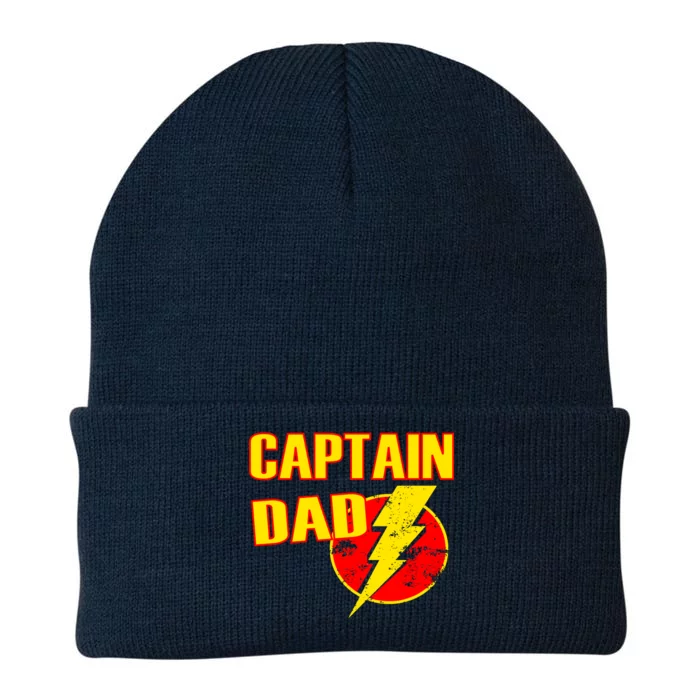 Captain Dad: Superhero Knit Cap Winter Beanie