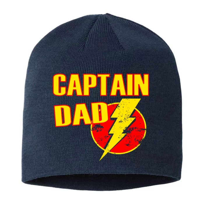 Captain Dad: Superhero 8 1/2in Sustainable Knit Beanie