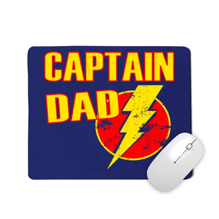 Captain Dad: Superhero Mousepad