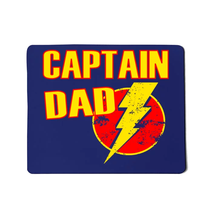 Captain Dad: Superhero Mousepad