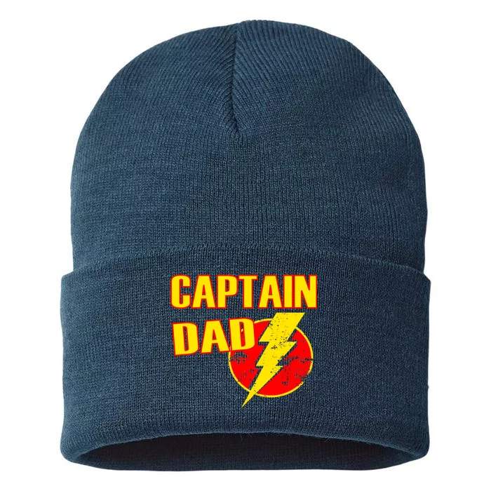 Captain Dad: Superhero Sustainable Knit Beanie