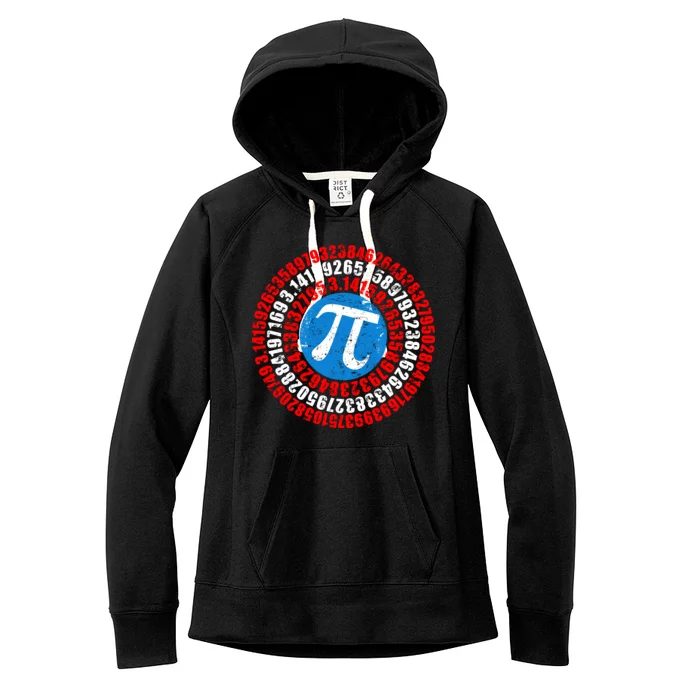 Captain Pi 3.14 Superhero Shield Women's Fleece Hoodie