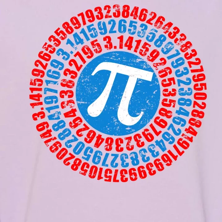 Captain Pi 3.14 Superhero Shield Garment-Dyed Sweatshirt