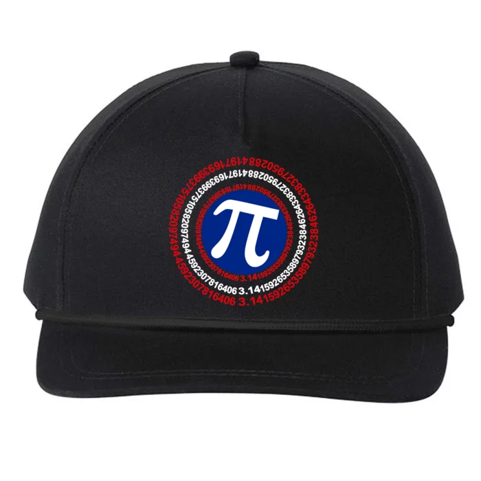 Captain Pi Day 3.14 Superhero Snapback Five-Panel Rope Hat