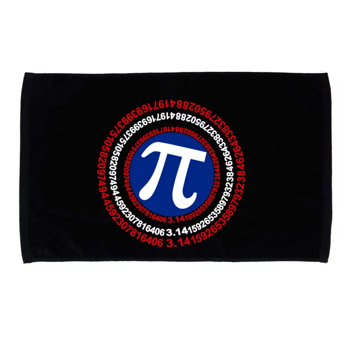 Captain Pi Day 3.14 Superhero Microfiber Hand Towel