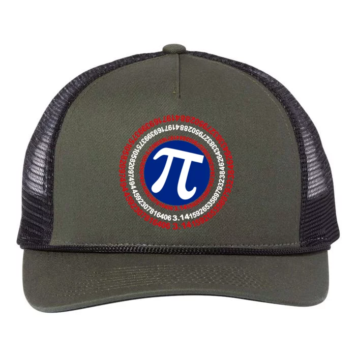 Captain Pi Day 3.14 Superhero Retro Rope Trucker Hat Cap