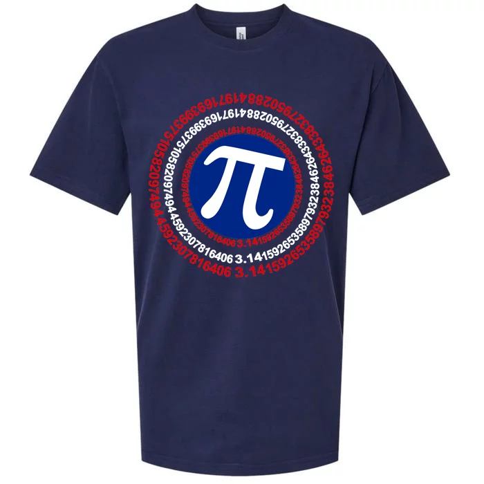 Captain Pi Day 3.14 Superhero Sueded Cloud Jersey T-Shirt