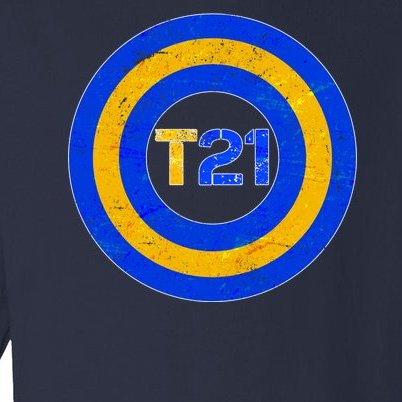 Captain T21 Shield - Down Syndrome Awareness Toddler Long Sleeve Shirt