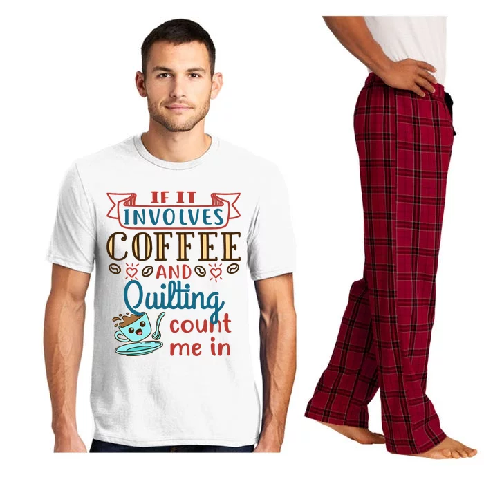 Coffee And Quilting Quilter Crafty Quilts Hobby Craft Pajama Set