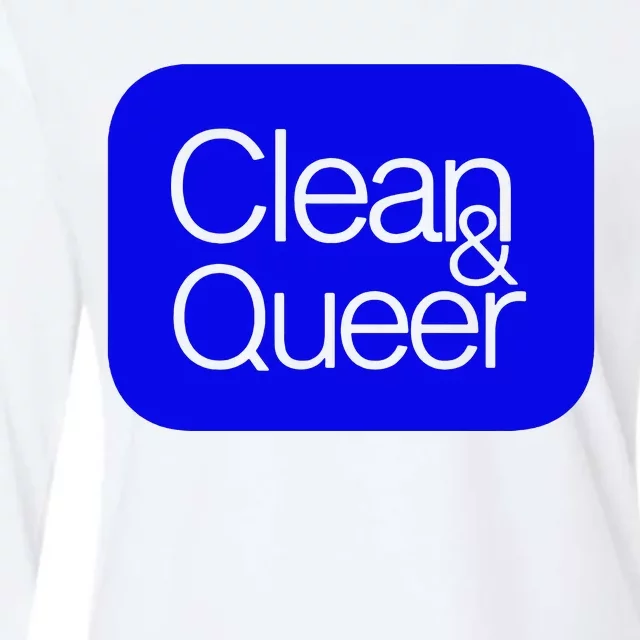 CLEAN AND QUEER Womens Cotton Relaxed Long Sleeve T-Shirt