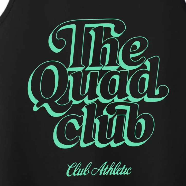 Club Athletic Quad Club Performance Tank