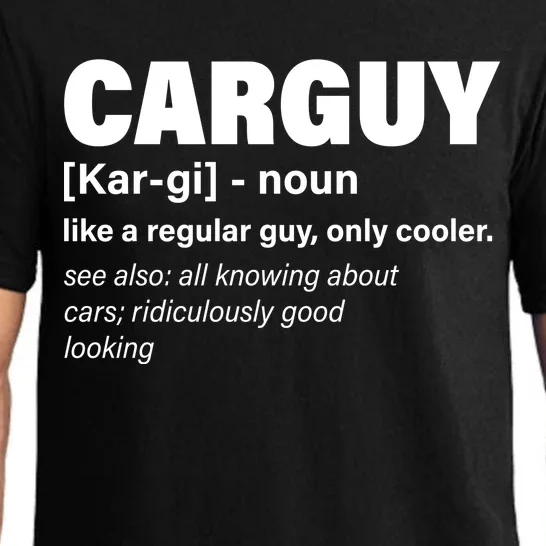 Car Guy Definition Classic Funny Pajama Set