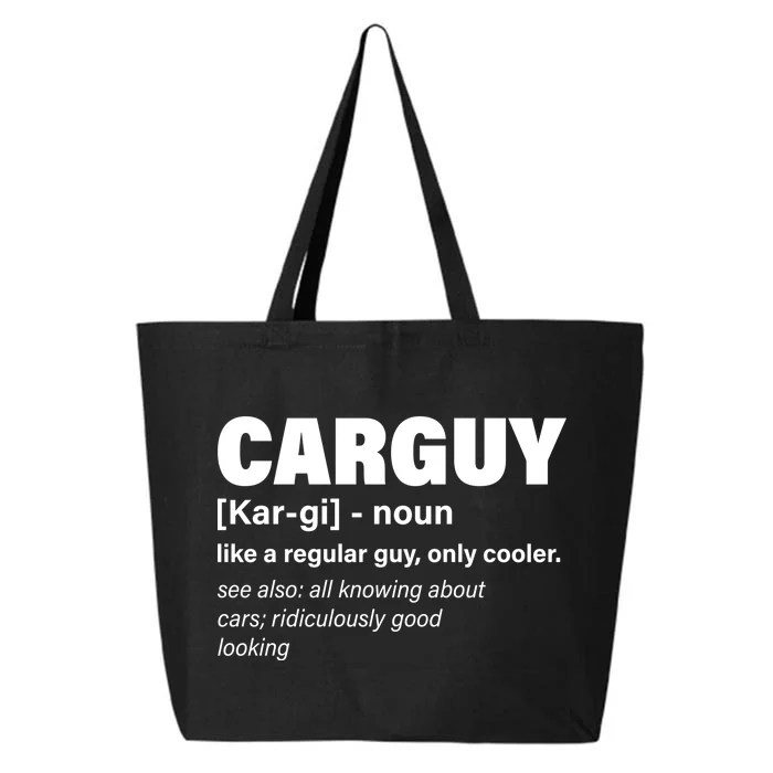 Car Guy Definition Classic Funny 25L Jumbo Tote