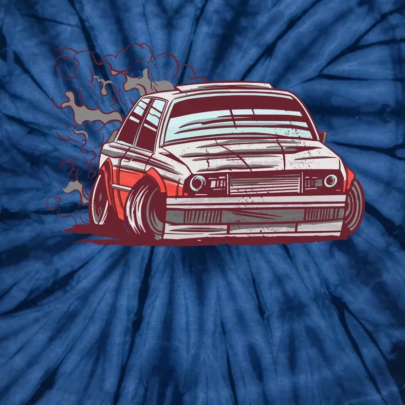 Car Motorsport Drifting Tie-Dye T-Shirt