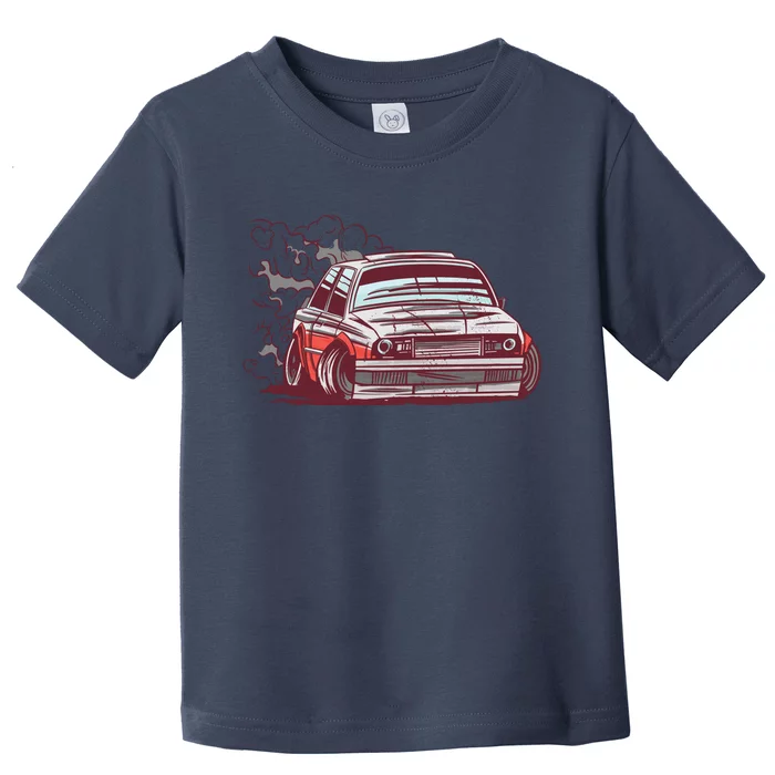 Car Motorsport Drifting Toddler T-Shirt