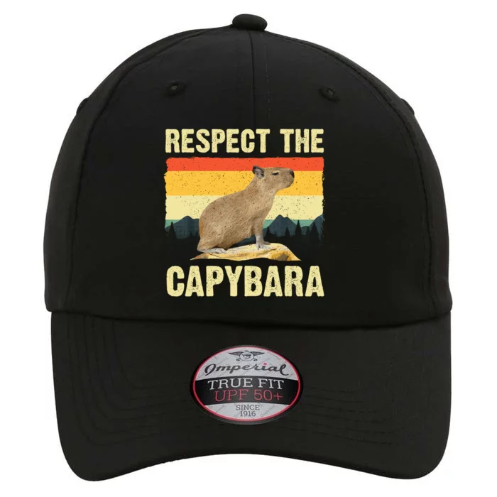 Capybara Art Rodent Animal Lover Capybara The Original Performance Cap