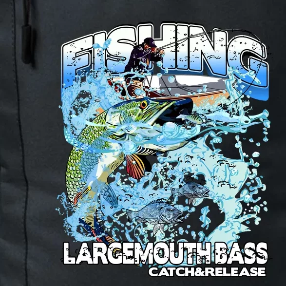 Catch And Release Largemouth Bass Fishing Daily Commute Backpack