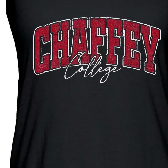 Chaffey Arch Retro College Athletic Sports Women Ladies Essential Flowy Tank