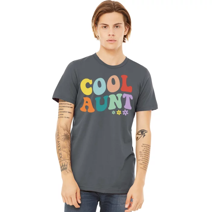 Cool Aunt Retro Gift Premium T-Shirt