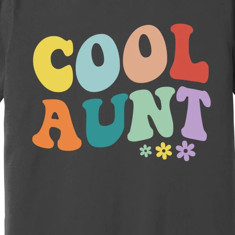 Cool Aunt Retro Gift Premium T-Shirt