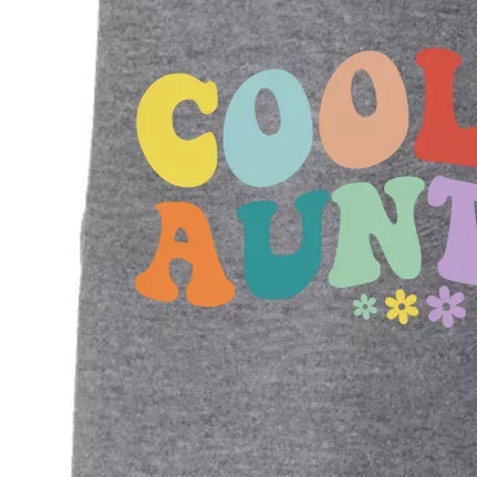 Cool Aunt Retro Gift Doggie 3-End Fleece Hoodie