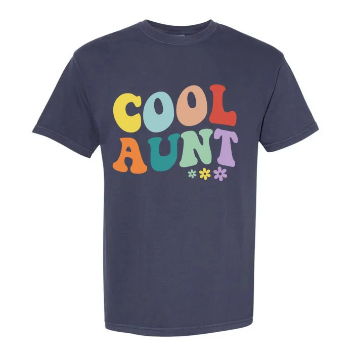 Cool Aunt Retro Gift Garment-Dyed Heavyweight T-Shirt