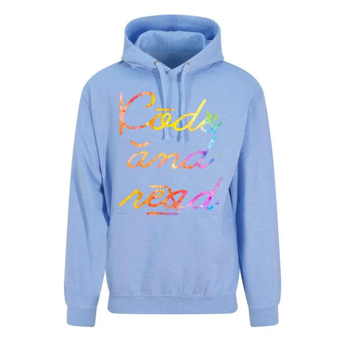 Code And Read Dyslexia Awareness Unisex Surf Hoodie