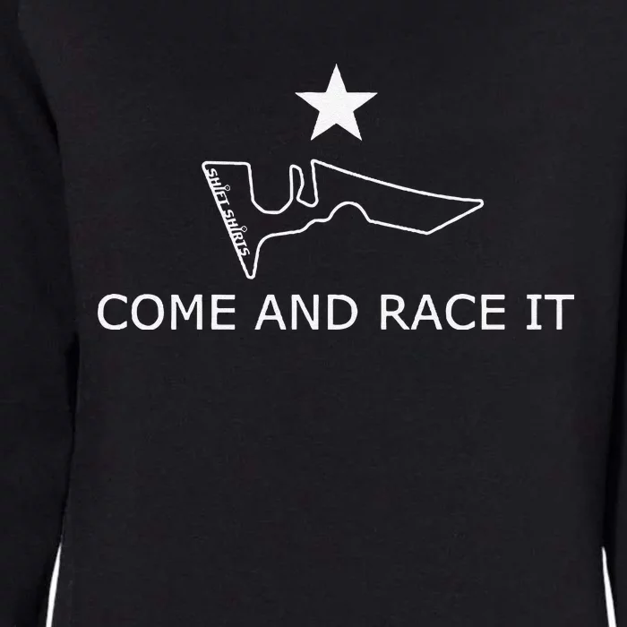 Come And Race It Texas Pride (Cota) V1 Inspired Premium Womens California Wash Sweatshirt