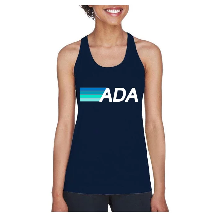 Cardano ADA Cryptocurrency Women's Racerback Tank