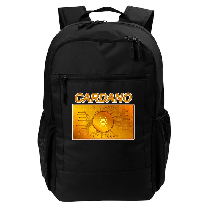 Cardano ADA Cryptocurrency Gold Daily Commute Backpack