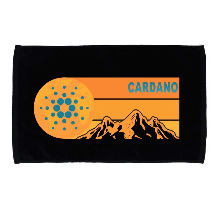 Cardano Crypto mountain Microfiber Hand Towel