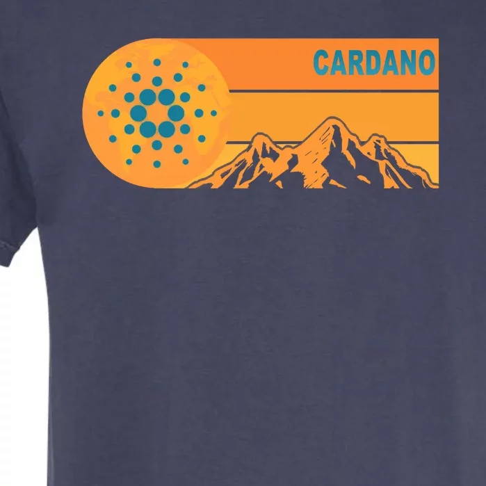 Cardano Crypto mountain Garment-Dyed Heavyweight T-Shirt