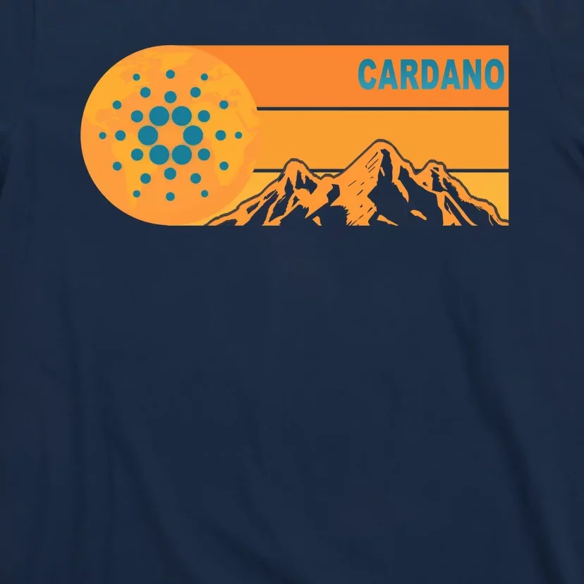 Cardano Crypto mountain T-Shirt