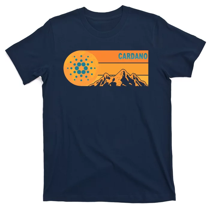 Cardano Crypto mountain T-Shirt