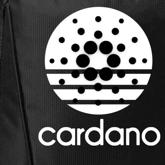 Cardano Logo City Backpack