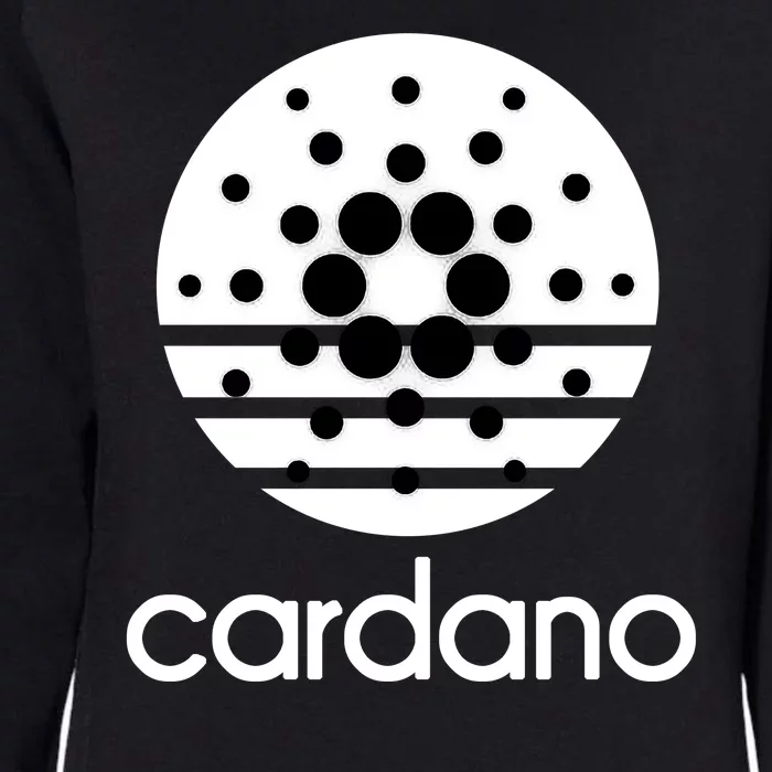 Cardano Logo Womens California Wash Sweatshirt