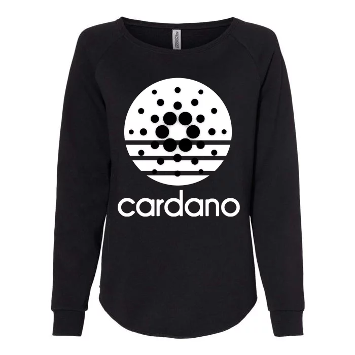 Cardano Logo Womens California Wash Sweatshirt