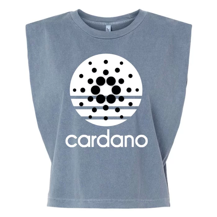 Cardano Logo Garment-Dyed Women's Muscle Tee