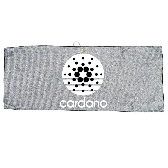 Cardano Logo Large Microfiber Waffle Golf Towel