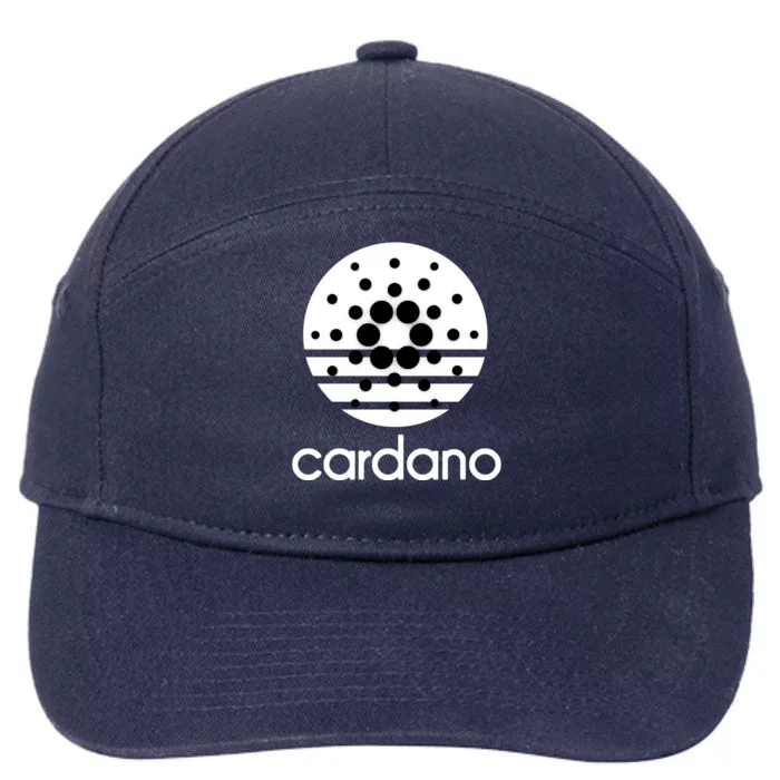 Cardano Logo 7-Panel Snapback Hat