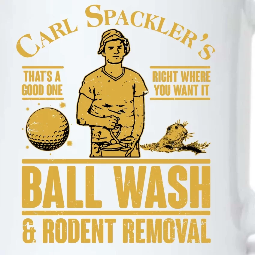 Carl's Spackler's Ball Wash And Rodent Removal Black Color Changing Mug