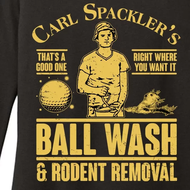 Carl's Spackler's Ball Wash And Rodent Removal Womens CVC Long Sleeve Shirt