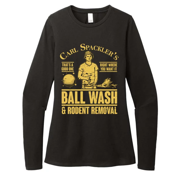 Carl's Spackler's Ball Wash And Rodent Removal Womens CVC Long Sleeve Shirt