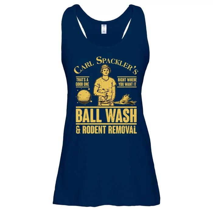 Carl's Spackler's Ball Wash And Rodent Removal Ladies Essential Flowy Tank