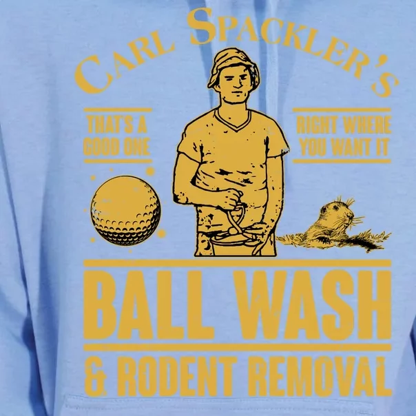 Carl's Spackler's Ball Wash And Rodent Removal Unisex Surf Hoodie