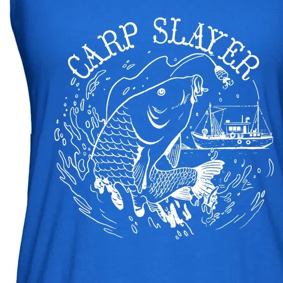 Carp Slayer Fishline Ladies Essential Flowy Tank